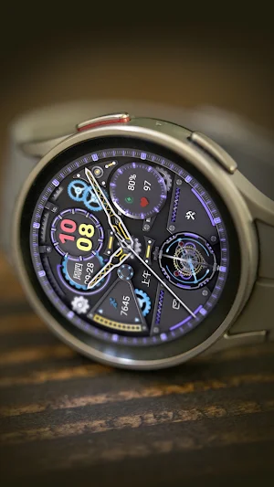 AZKin Watch Punk Magic Purple Screenshot 2