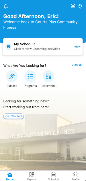 Courts Plus Community Fitness Screenshot 1