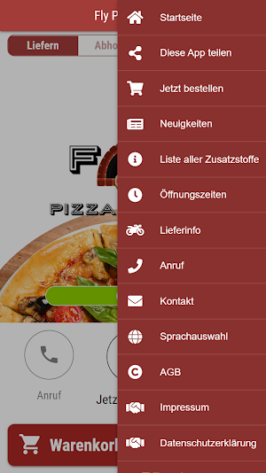 Fly Pizza & Grill Screenshot 2
