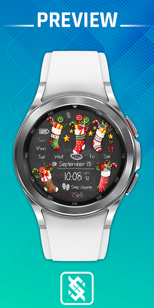 BFF41- Merry Christmas Socks Screenshot 0