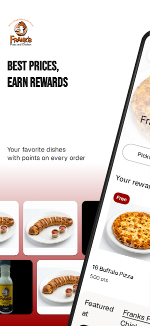 Franks Pizza and Chicken Screenshot 0