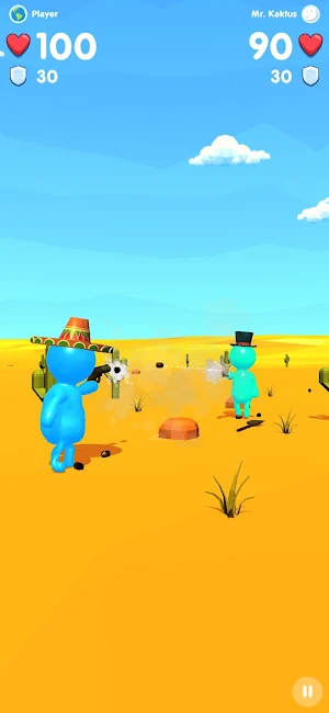 Jelly Duel - Physics Shooter G Screenshot 1