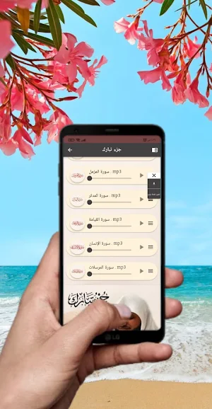 ماهر المعيقلي جزء تبارك Screenshot 0