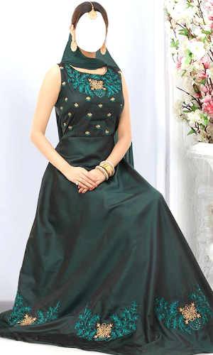 Girls Designer Frock Photo Editor Screenshot 0