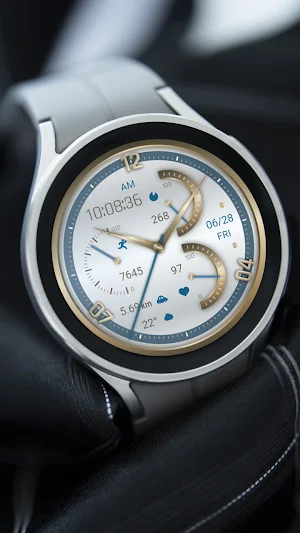 Platinum Quartz For Wear OS Screenshot 1