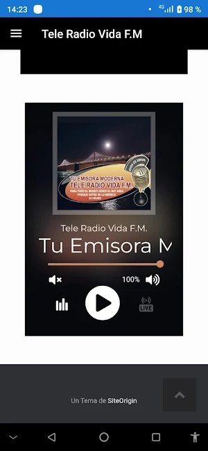 Tele Radio Vida F.M Screenshot 2