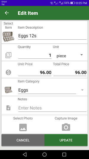 Grocery Shopping List - PagesL Screenshot 2