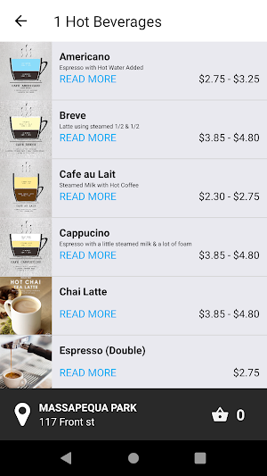 The Perk Coffee Shop Screenshot 0