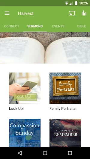 Harvest Christian Church App Screenshot 1