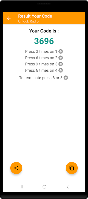 Renault Radio Code Unlock Screenshot 2