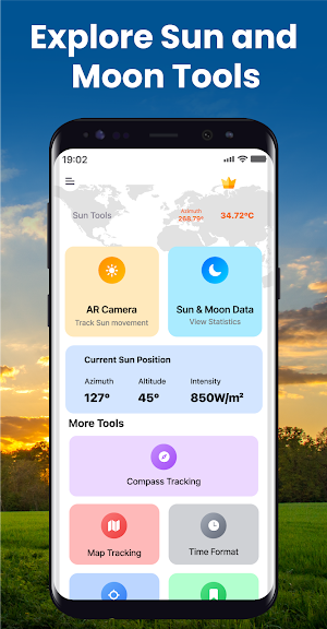 Sun Tracker and Moon Locator Screenshot 0