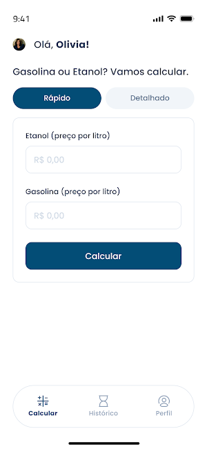Calculadora de Combustível Screenshot 1