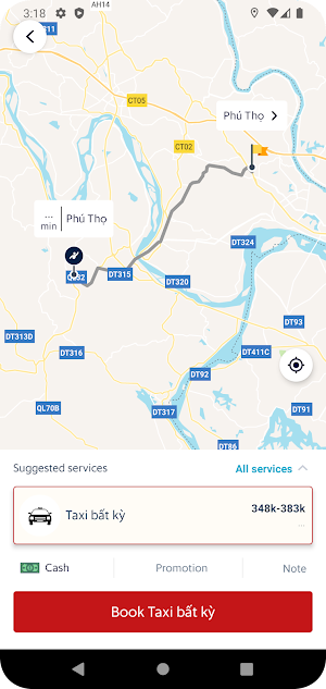 TaxiViet Screenshot 2