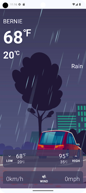 Unity Weather Screenshot 2