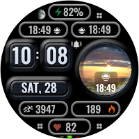 Digital Astra Watch face