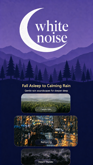 Rain Sounds: White Noise Screenshot 0