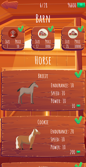 Gallop Racer Challenge Screenshot 2
