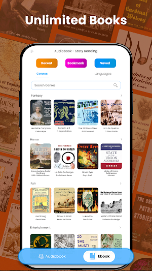 Audiobook - Story Reading App Screenshot 2