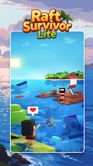 Raft Survivor Lite Screenshot 0