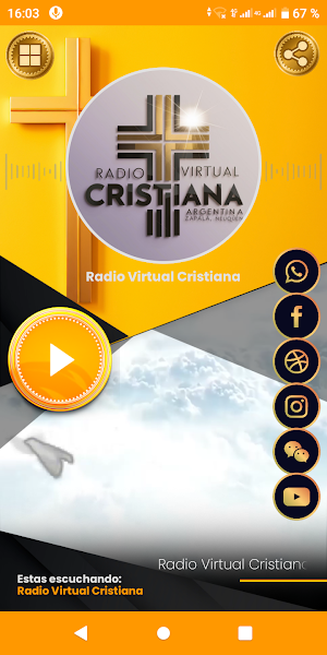 Radio Virtual Cristiana Screenshot 1