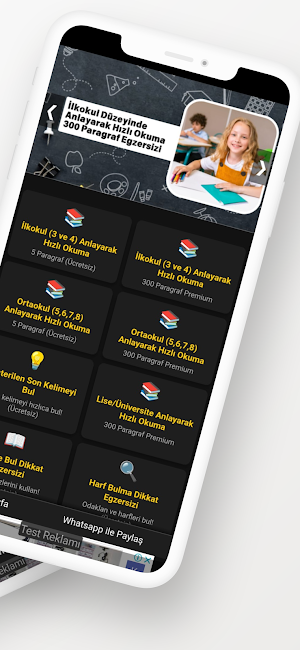 Hızlı Okuma Egzersizleri Screenshot 1