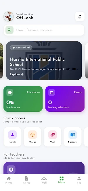 Harsha International School Screenshot 3