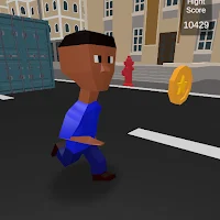 Running boy 3D