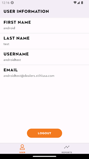 STIHL Analytics Mobile Screenshot 1