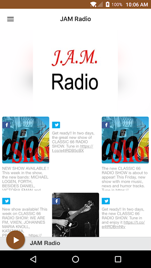 JAM Radio Screenshot 0