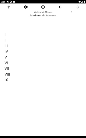 Book, Madame de Mauves Screenshot 2