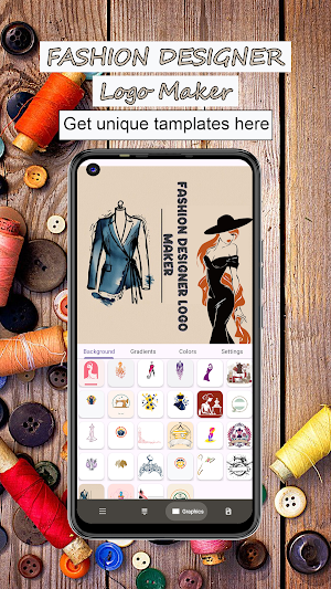 Fashion Designer Logo Maker Screenshot 1