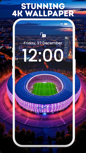 Football Stadium Wallpaper 4K Screenshot 2