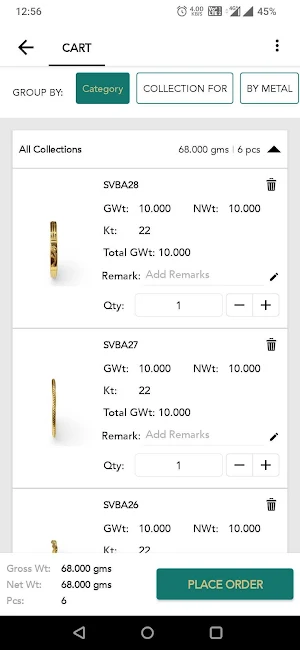 Sriviswa Jewels online Screenshot 3