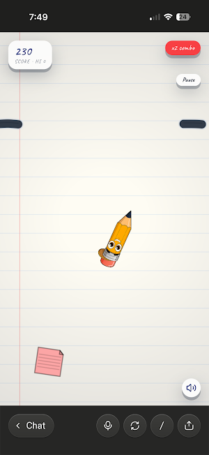 Pencil Pals Paper Climb Screenshot 2