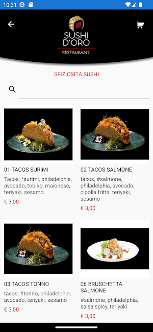 Sushi D'Oro Vittoria Screenshot 1