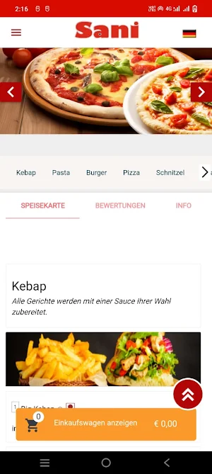 Sani Kebap Haus Und Pizzeria Screenshot 1