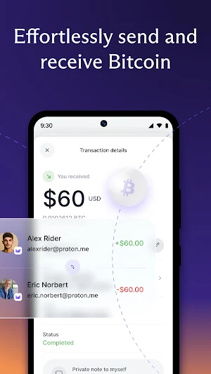 Proton Wallet - Secure BTC Screenshot 1