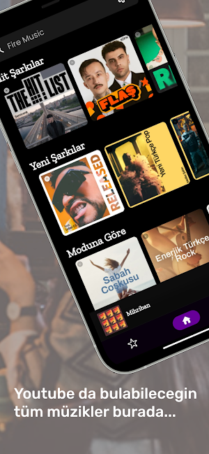 FireMusic (müzik uygulaması) Screenshot 1