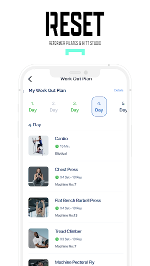 RESET TRAINING STUDIO Screenshot 2