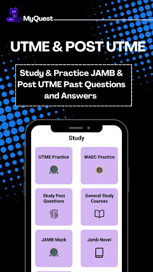 JAMB + WAEC Exam Practice App Screenshot 0