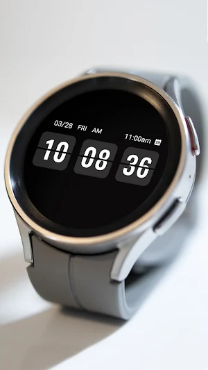 ZKin Watch Face Flip Clock Screenshot 3