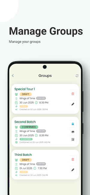 Group Check-In Screenshot 2