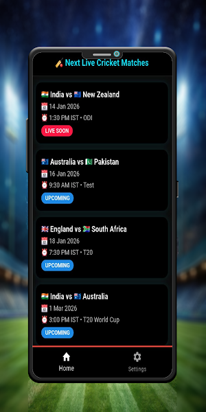 Live Cricket TV HD Streaming Screenshot 3