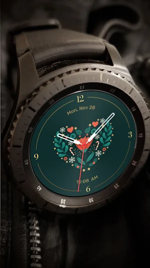 Moepaw Christmas Watch Face 03 Screenshot 3