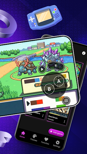 GBA Emulator: 90s Retro Game Screenshot 1