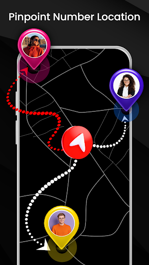 Phone number location tracker Screenshot 1
