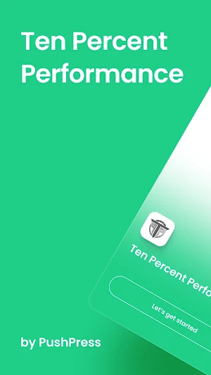 Ten Percent Performance Screenshot 0