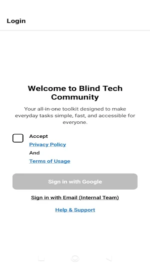 Blind Tech Community Screenshot 3