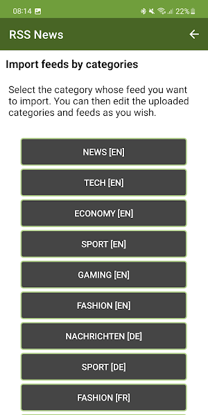 RSS News Screenshot 3