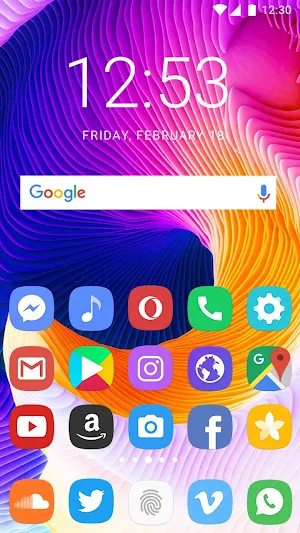 Theme for Samsung Galaxy A52 Screenshot 2